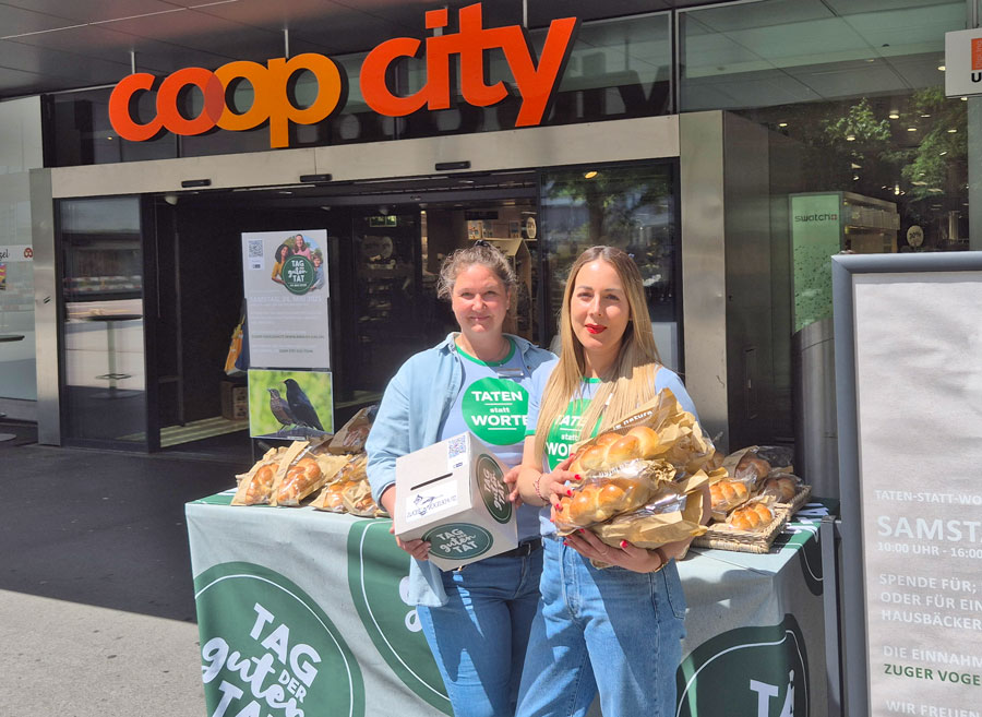Butterzöpfe vom Coop City  Foto: Andreas Georg