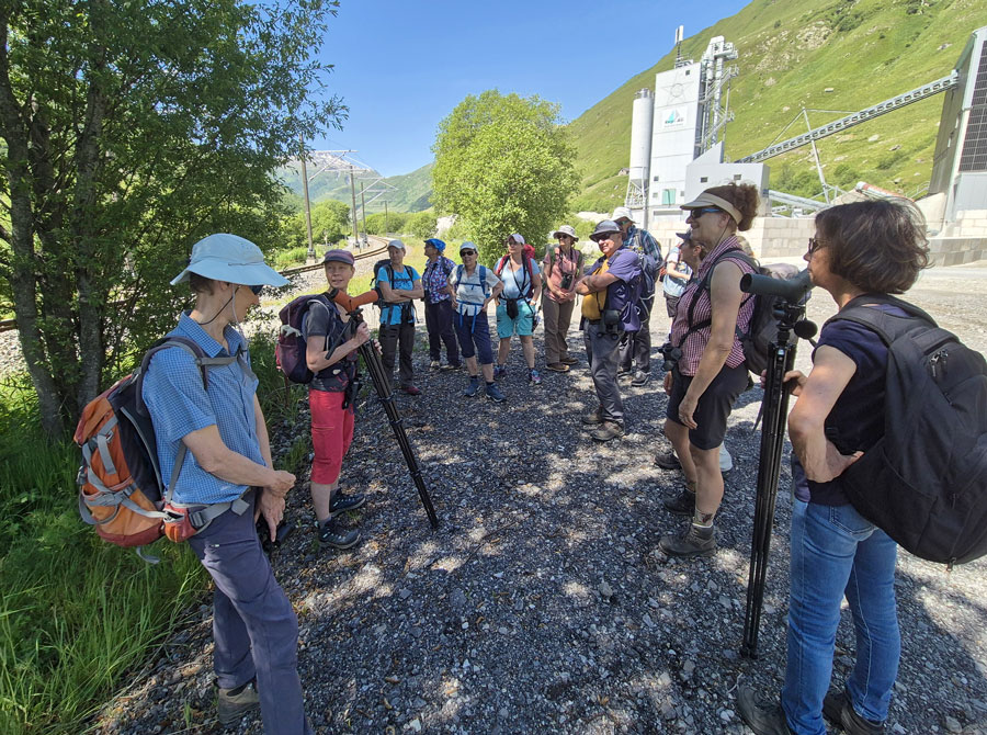 Im Urserental unterwegs  Foto: Andres Georg