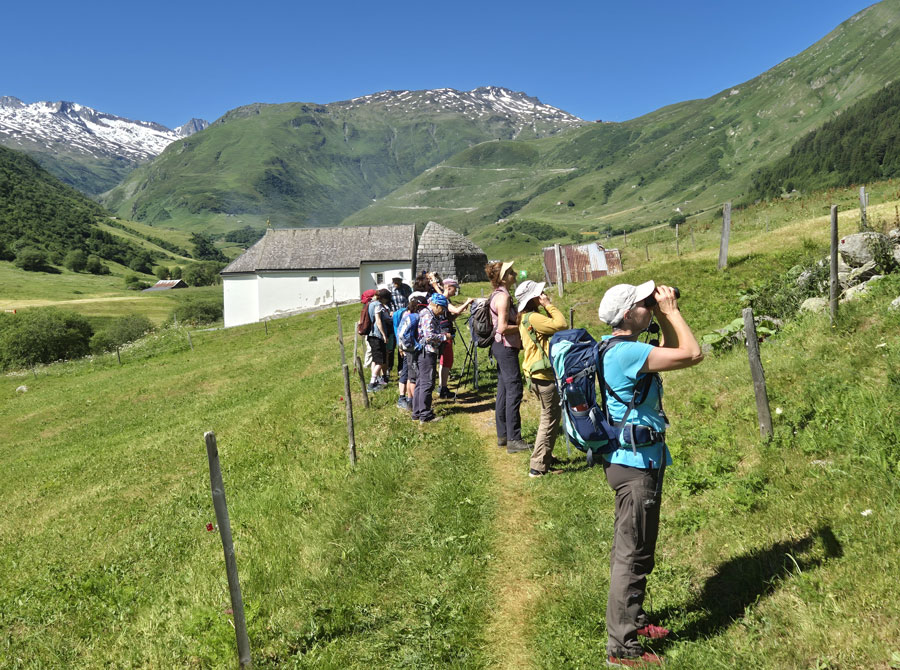 Im Urserental unterwegs  Foto: Andres Georg