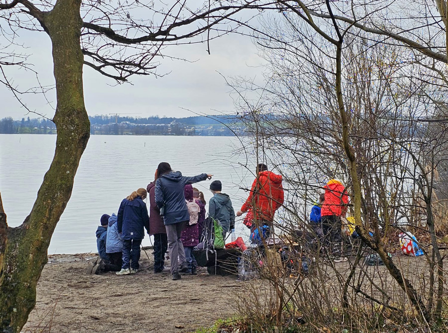Familienexkursion Choller  Foto: Celine Weiss