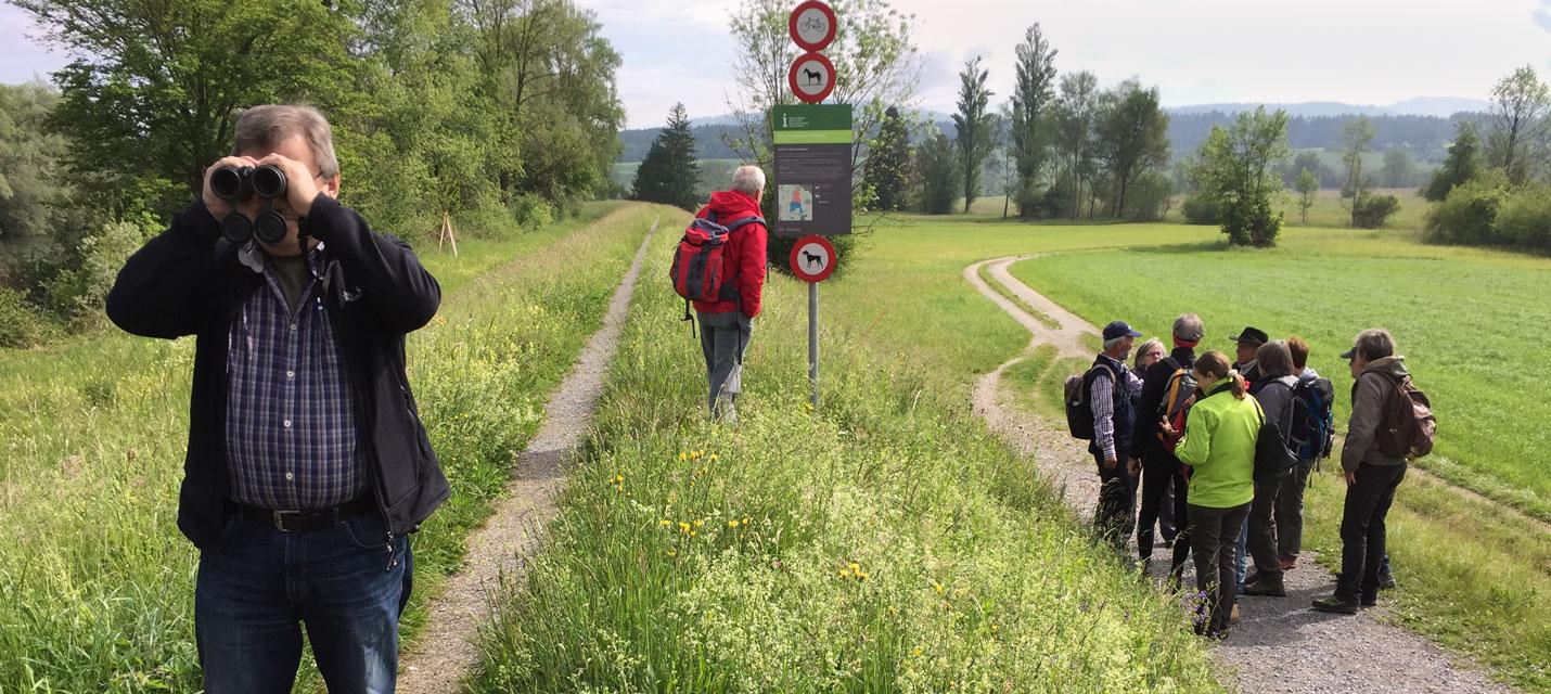 Exkursion am Reusspitz