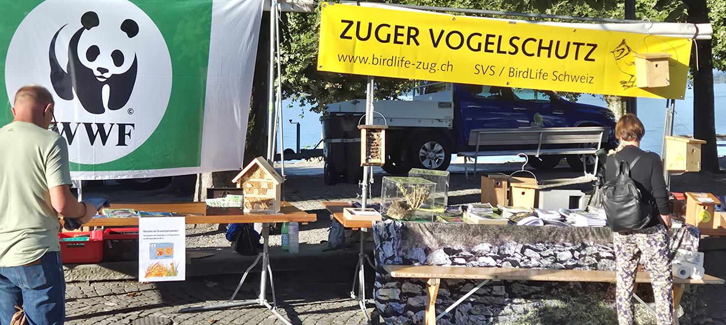 Publikumsauftritt am OSOLEBIO in Zug